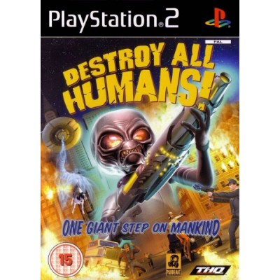 Destroy All Humans! (Замочи Всех Человеков!) [PS2, английская версия]